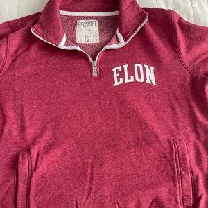 Elon quarter zip sweatshirt